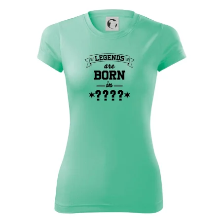 Legends are born in (Tvoj mesiac narodenia)