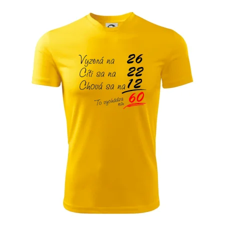Vyzerá, cíti sa, chová sa - 60 rokov