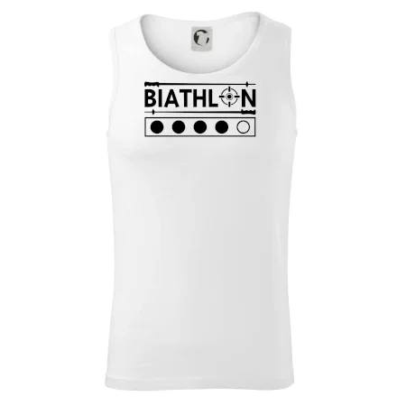 Biathlon terč a hůlky