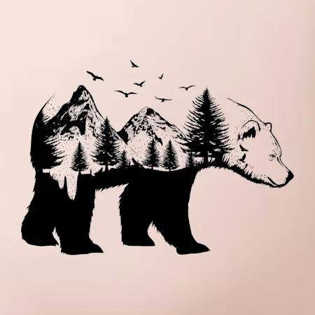 Medveď ilustrácie