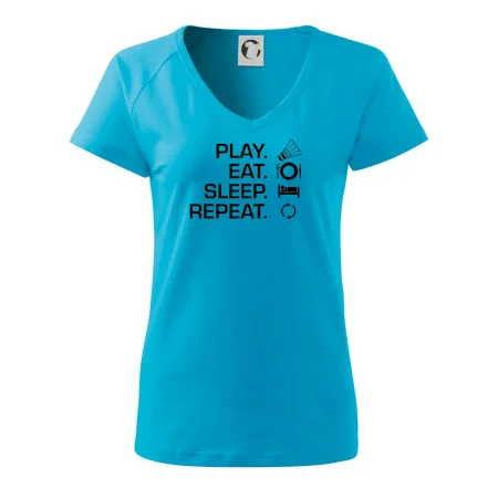 Play Eat Sleep Repeat badminton