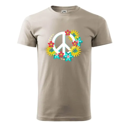 Peace symbol abstraktný
