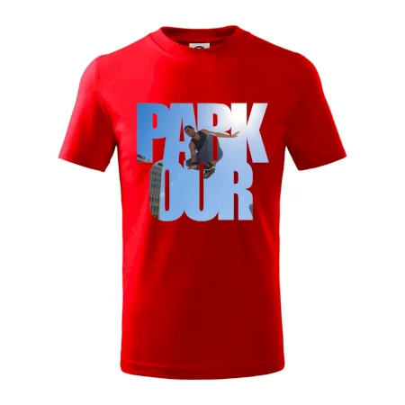 Parkour nápis nebo
