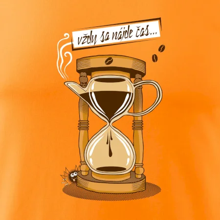 Vždy sa nájde čas na kávu (Pecka design)