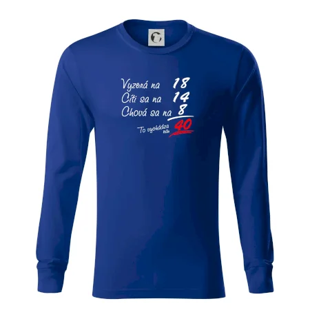 Vyzerá, cíti sa, chová sa - 40 rokov