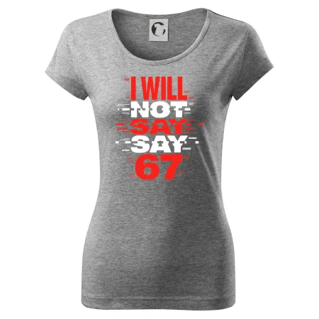 Červený - I Will Not Say SAY 67