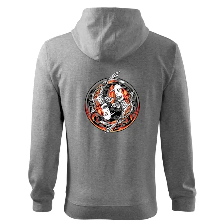 Yin & Yang Koi kapor - oranžový
