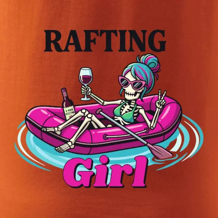 Rafting girl