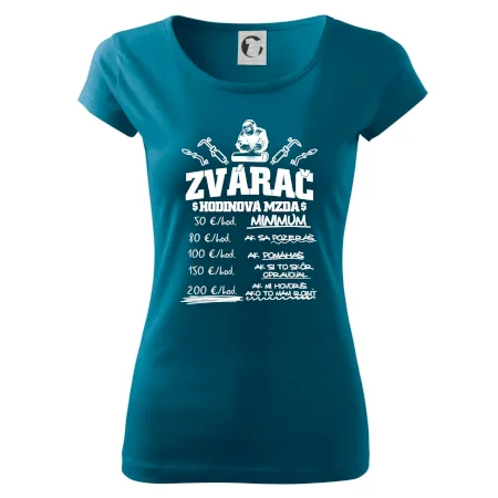 Hodinová mzda zvárač