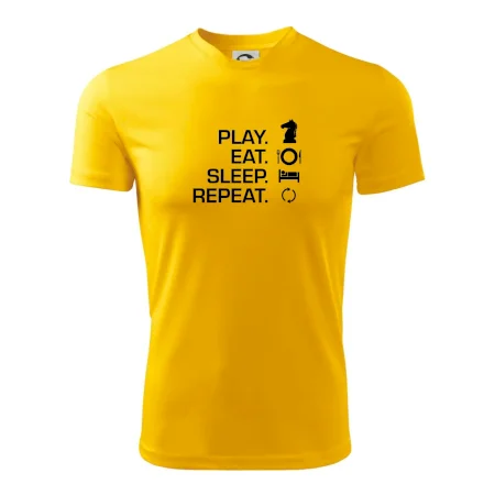 Eat sleep play - šach