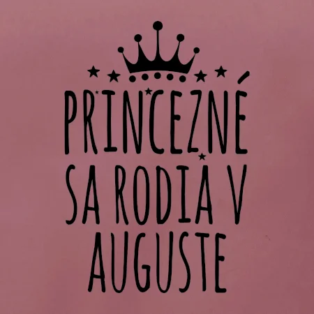 Princezné sa rodia v auguste