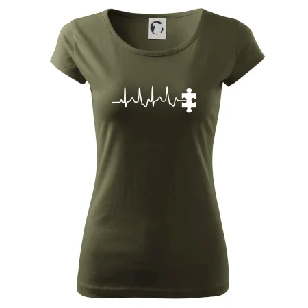 EKG puzzle rozpojené
