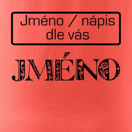 Folklór - meno - nápis