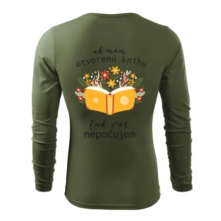 Ak mám otvorenú knihu, tak vás nepočujem
