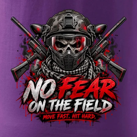 Lebka bojovníka – No Fear paintball