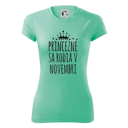 Princezné sa rodia v novembri