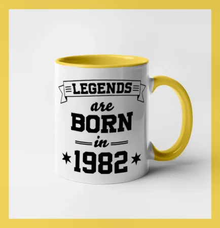 Legends are born in 1982