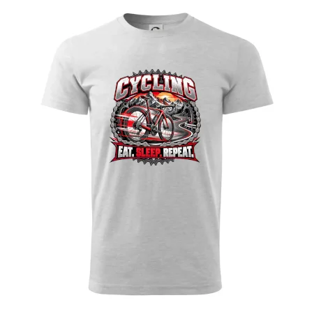 Bicykel medzi horami eat sleep repeat