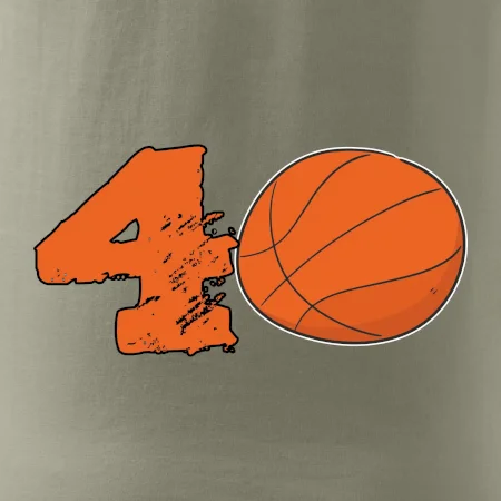 Basketball okrúhle narodeniny 40