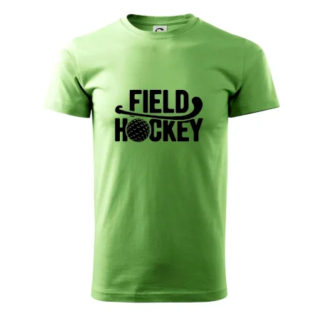 Field hockey loptička a nápis