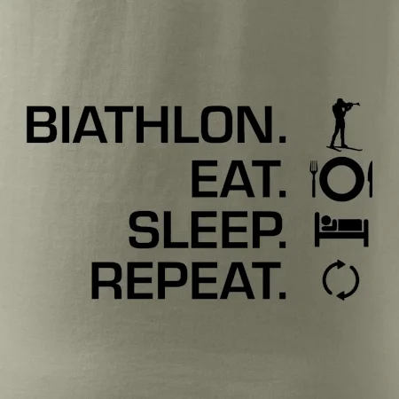 Biathlon Eat Sleep Repeat