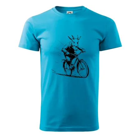 Drsný cap na bicykli