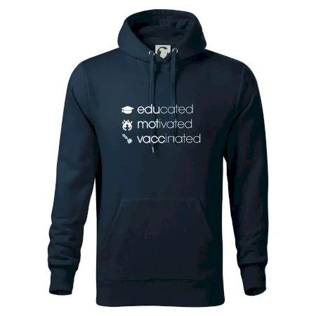 Educated motivated vaccinated