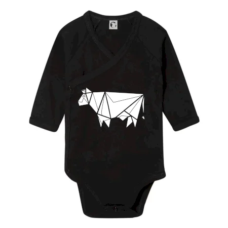 Origami krava z boku