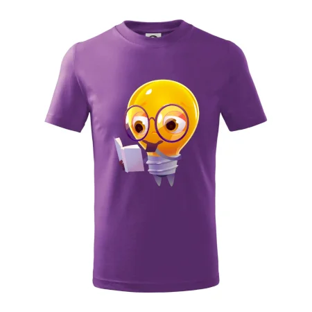 Žiarovka premýšľa nad knihou