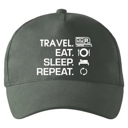 Eat sleep travel - Veľký príves