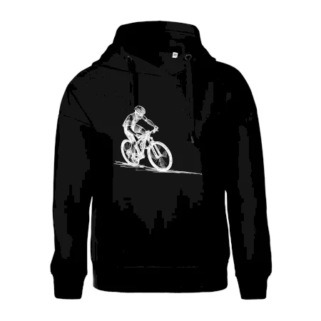 MTB kreslený cyklista