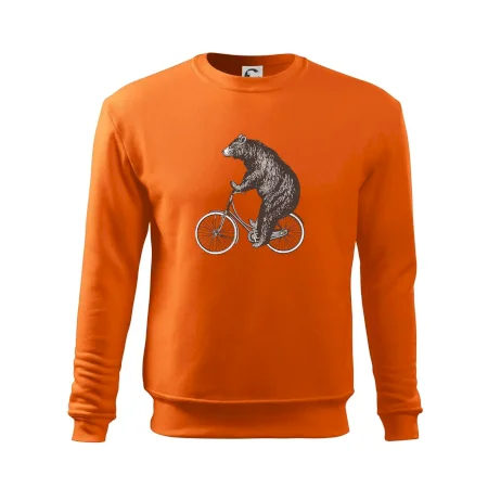 Medveď na bicykli