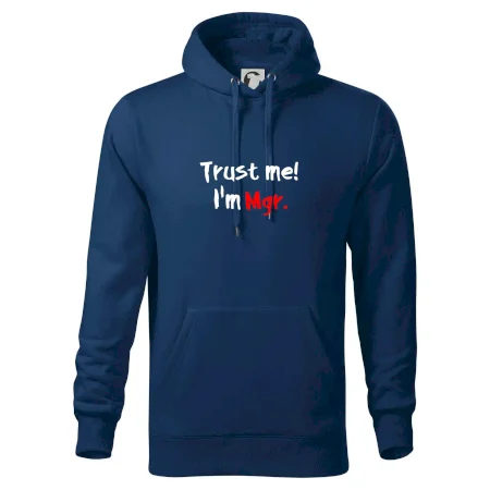Trust me I´m  Mgr. / Ver mi som Magister.