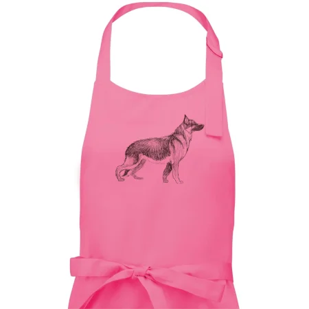 Nemecký ovčiak - kreslený skica  