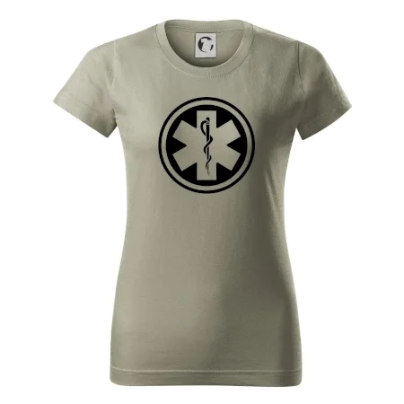 Rescue logo samostatné guľaté