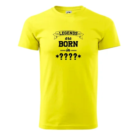 Legends are born in (Tvoj mesiac narodenia)