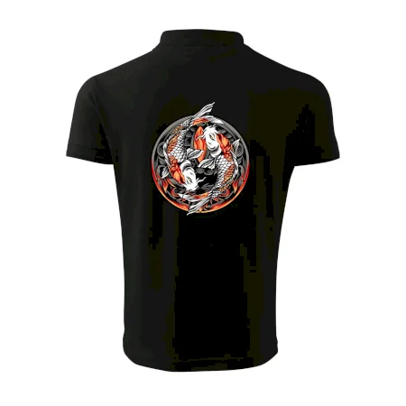 Yin & Yang Koi kapor - oranžový