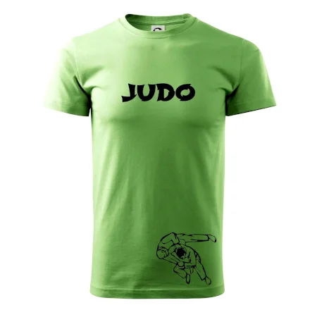 Judo nápis + postavy