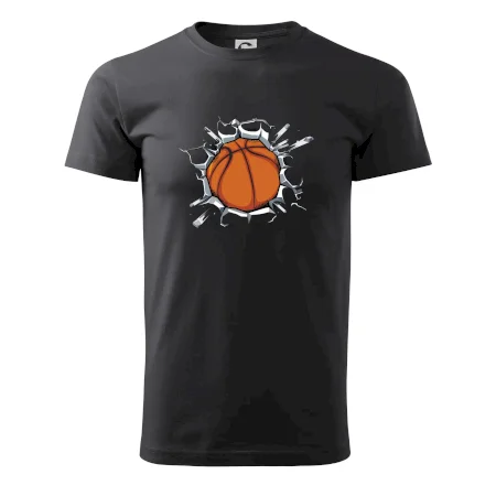 Basketbal lopta v triku