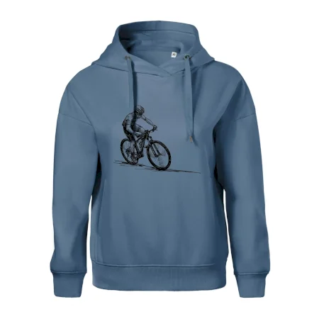 MTB kreslený cyklista