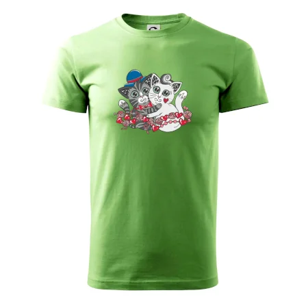 Mačky v objatí (Pecka design)