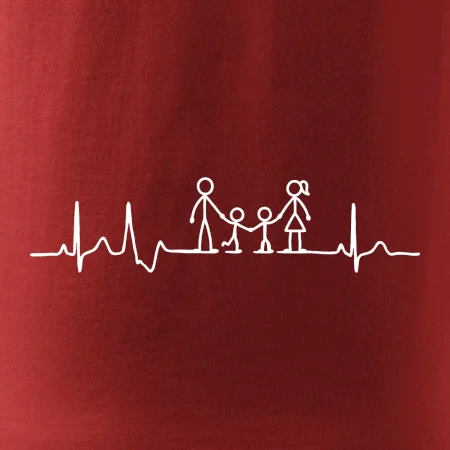 EKG rodina a dvaja chlapci