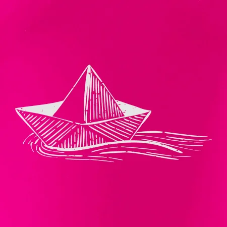 Letná romantika - papierová loďka