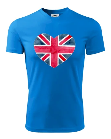 Britské srdce maľované