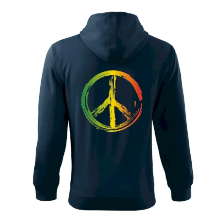 Peace symbol paint