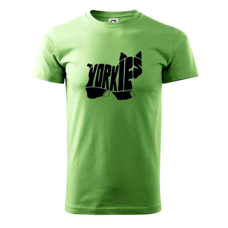 Yorkšírský teriér - Yorkie - Nápis v tele