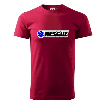 Záchranár rescue kríž modrý