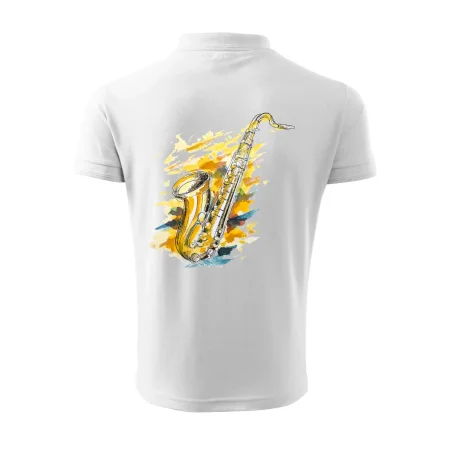 Saxofón maľovaný