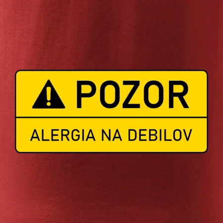 Pozor alergia na debilov