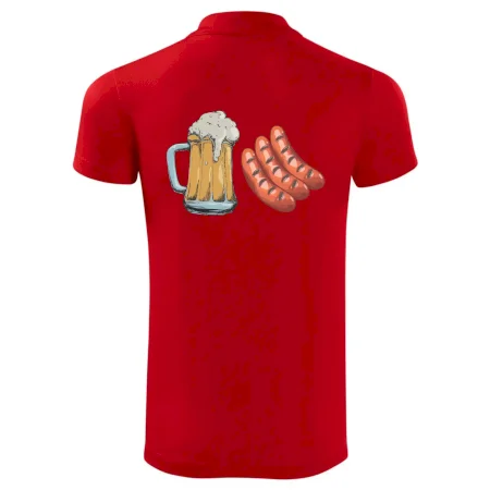 Pivo a klobása
